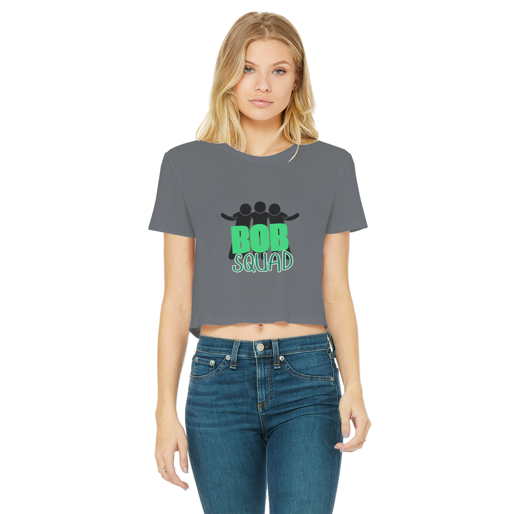 "Bob Squad" - Bobby Flaco -USA Women's Wear Crop Top