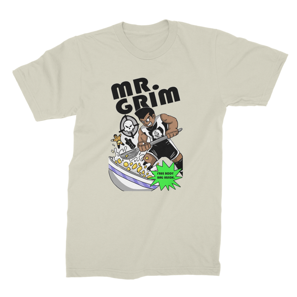 MR. Grim "Special Cereal" (USA) Premium Jersey Adult T-Shirt