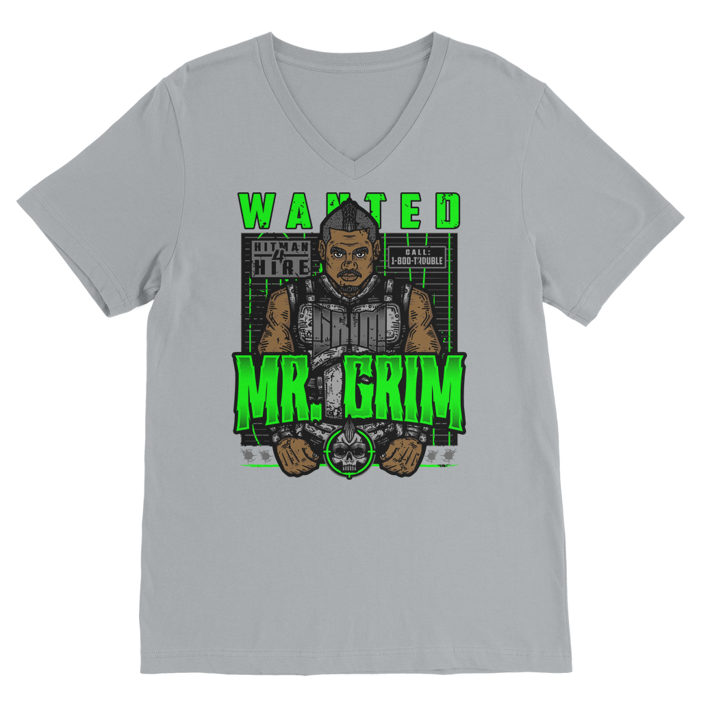 MR. Grim "Wanted" V Neck Tee