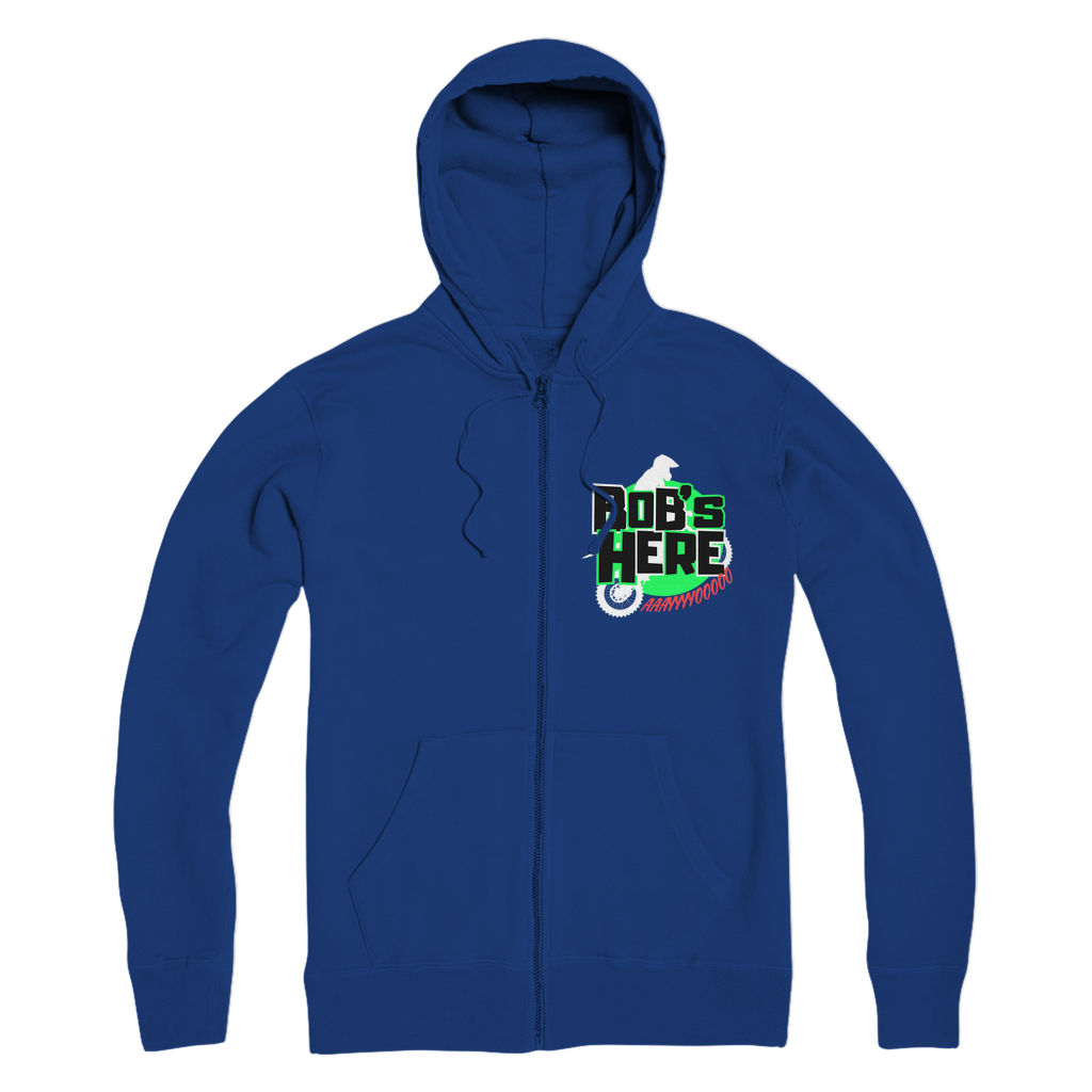 "Bob's Here" Bobby Flaco - USA Adult Zip Hoodie