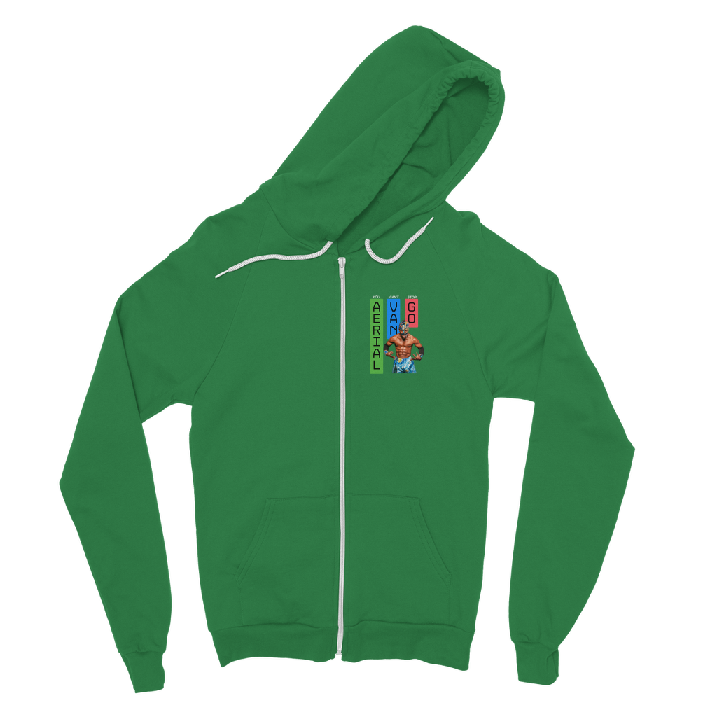 "Bars" -Aerial Van Go" Zip Hoodie