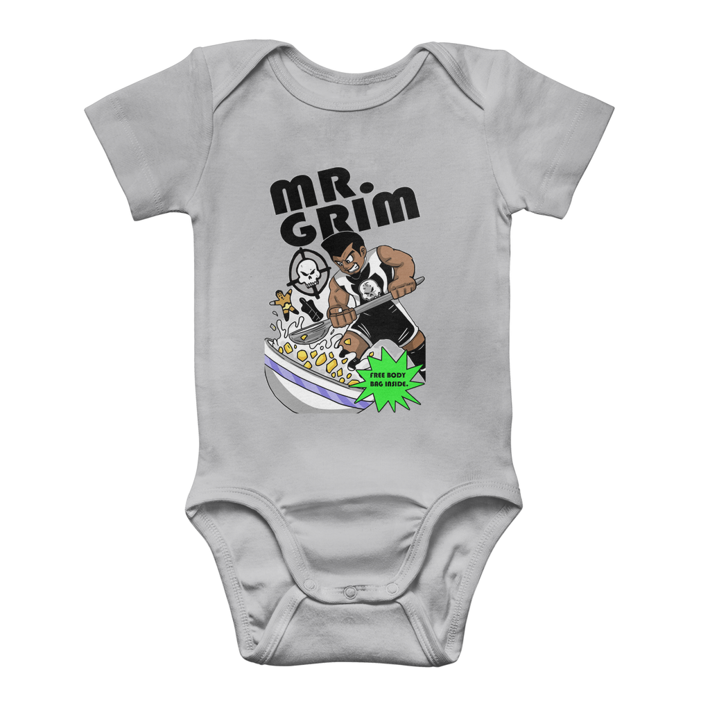 MR. Grim "Special Cereal" (USA) Baby Onesie