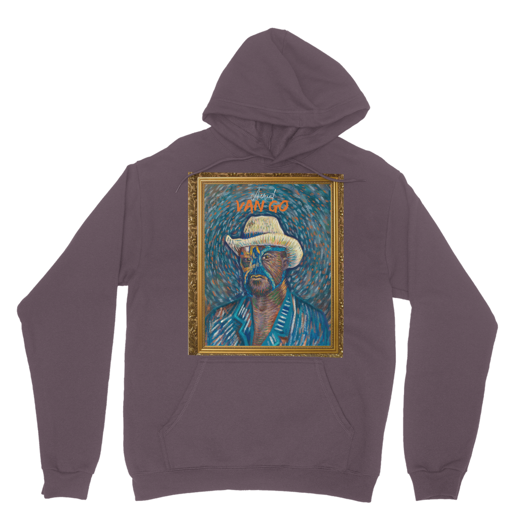 "Self Portrait" - Aerial Van Go (USA) Pullover Hoodie