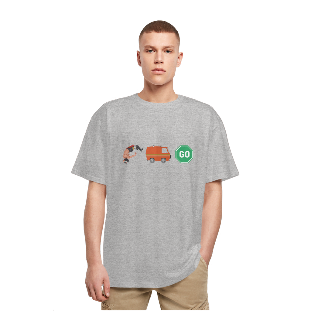 "You Can't Stop" Aerial Van Go - USA Heavy Oversized T-Shirt