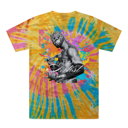 "THE Artist" - Aerial Van Go Tie-Dye T-Shirt