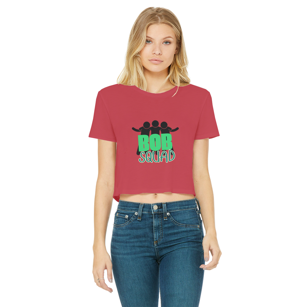 "Bob Squad" - Bobby Flaco -USA Women's Wear Crop Top