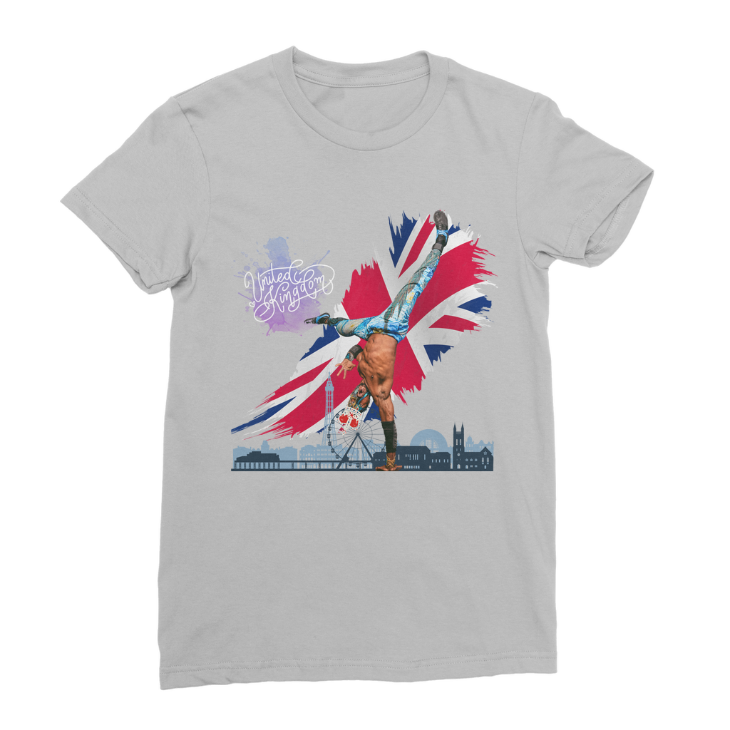 "Van Go to UK" - Aerial Van Go Women's Wear T-Shirt