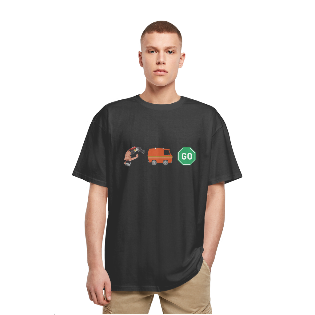 "You Can't Stop" Aerial Van Go - USA Heavy Oversized T-Shirt