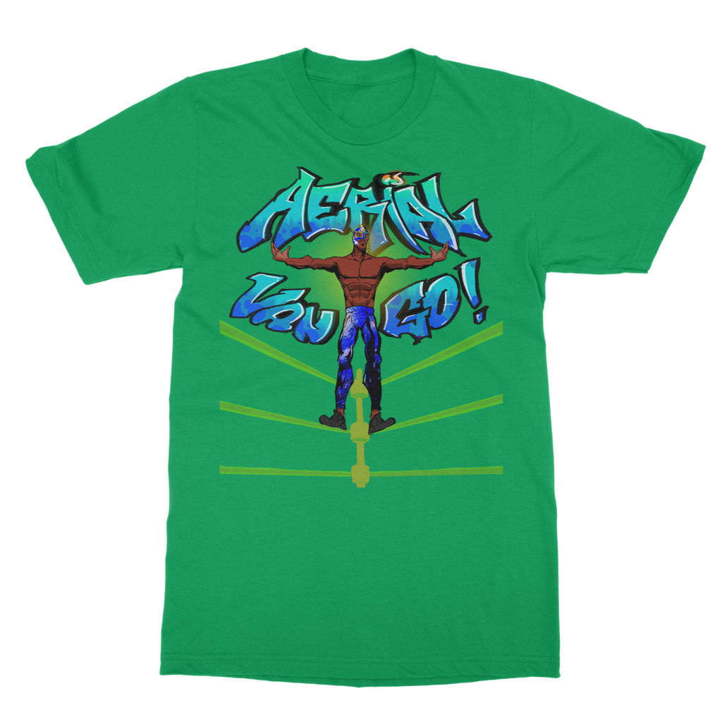 "Art Redeemer" - Aerial Van Go (USA) Unisex Heavy Cotton Tee