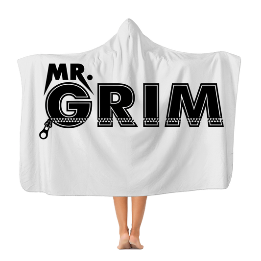 MR. Grim "Zipped Up" Hooded Blanket