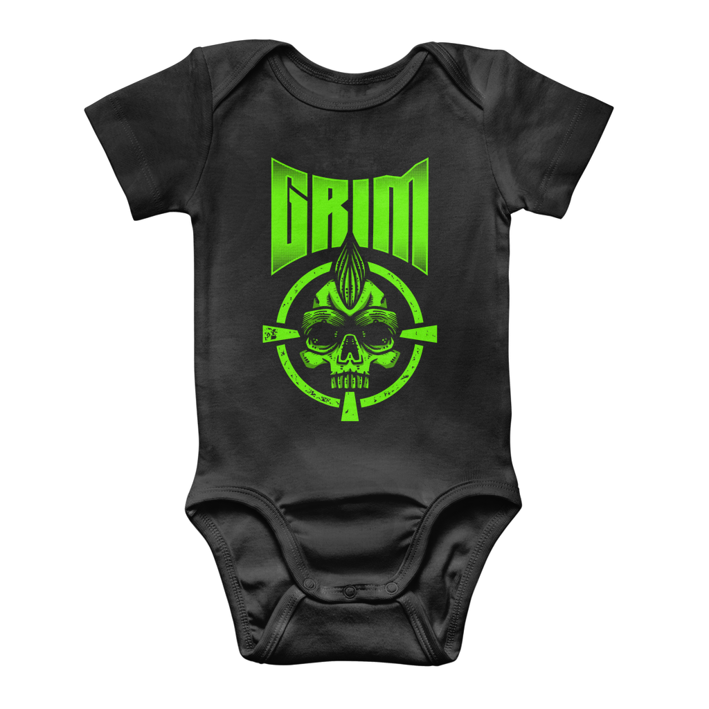Mr. Grim "Target" Baby Onesie