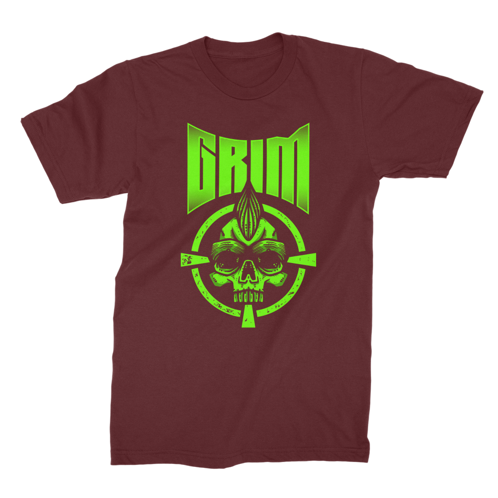 Mr. Grim "Target" Premium Jersey Adult T-Shirt