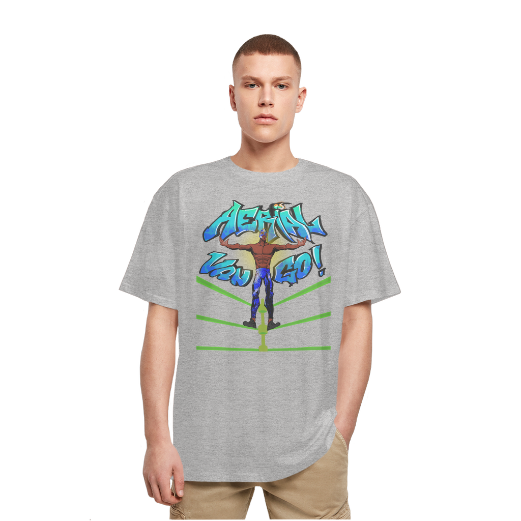 "Art Redeemer" - Aerial Van Go (USA) Heavy Oversized T-Shirt