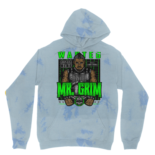 MR. Grim "Wanted" Tie Dye Hoodie