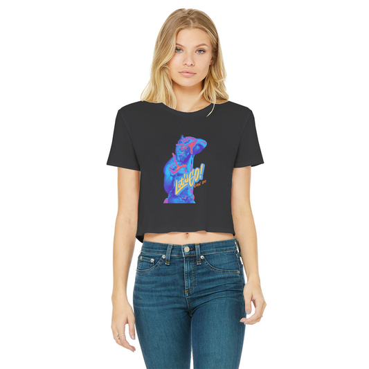 "Let's Go Van Go - Aerial Van Go Women's Wear Crop Top