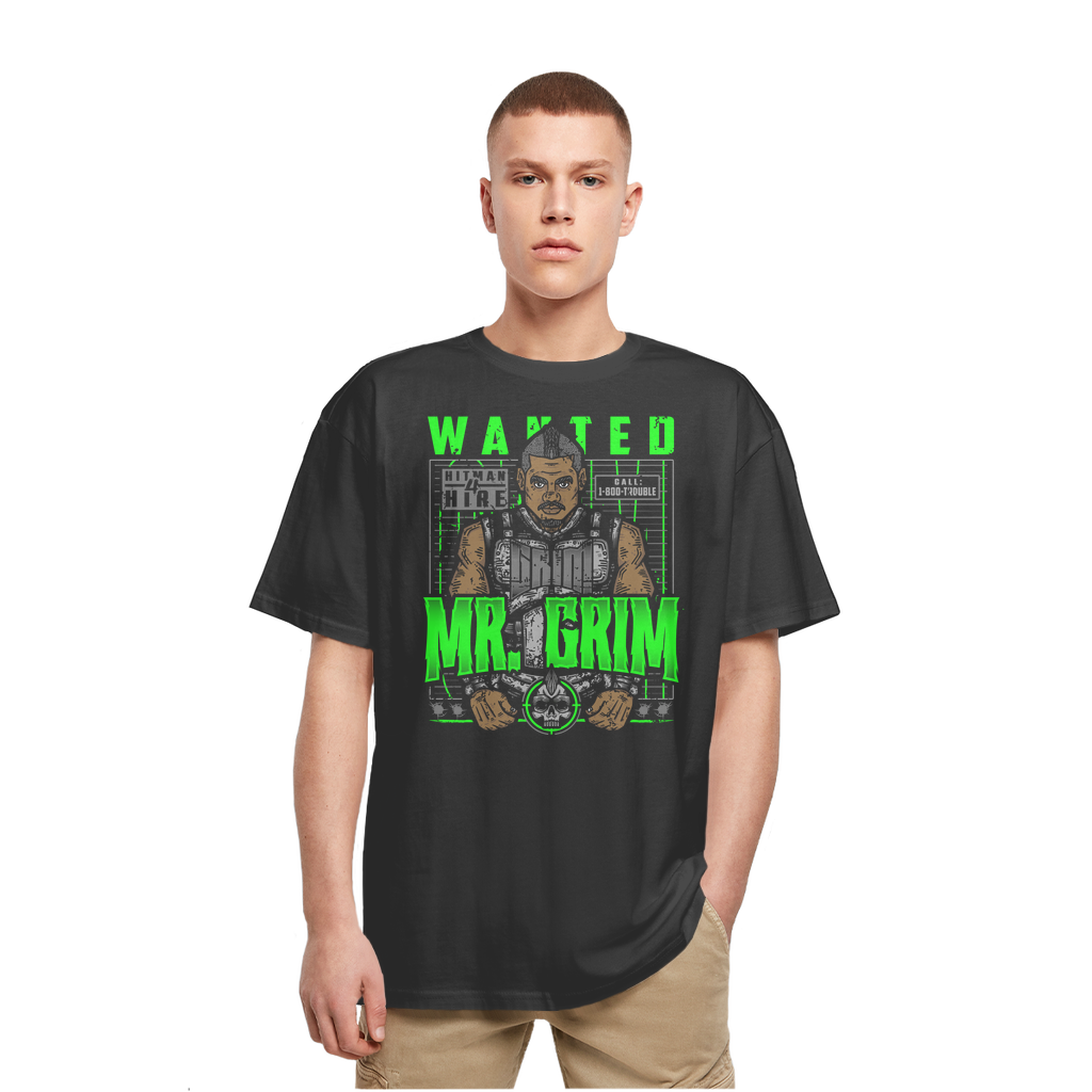 MR. Grim "Wanted" Heavy Oversized T-Shirt