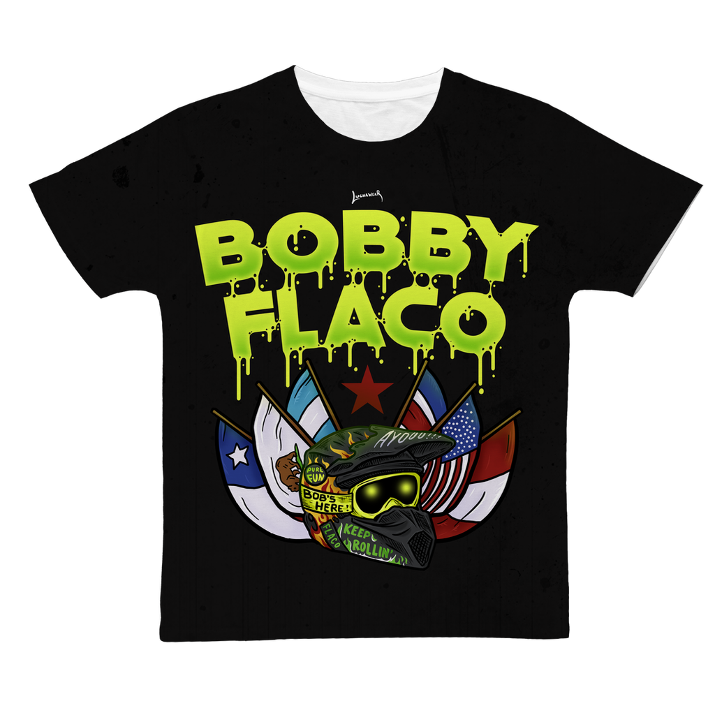 Bobby Flaco (USA) "World Tour" Unisex Designer Tee