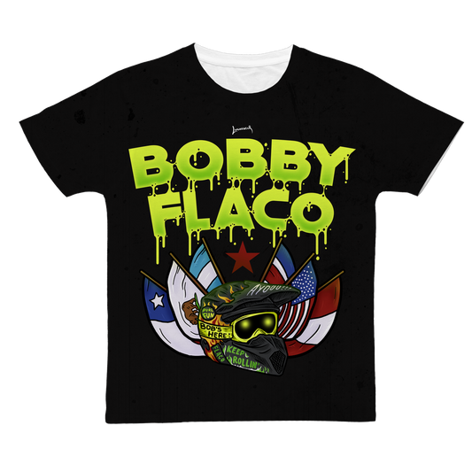 Bobby Flaco (USA) "World Tour" Unisex Designer Tee