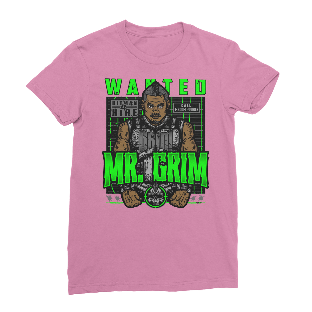 MR. Grim "Wanted" Women's Wear T-Shirt