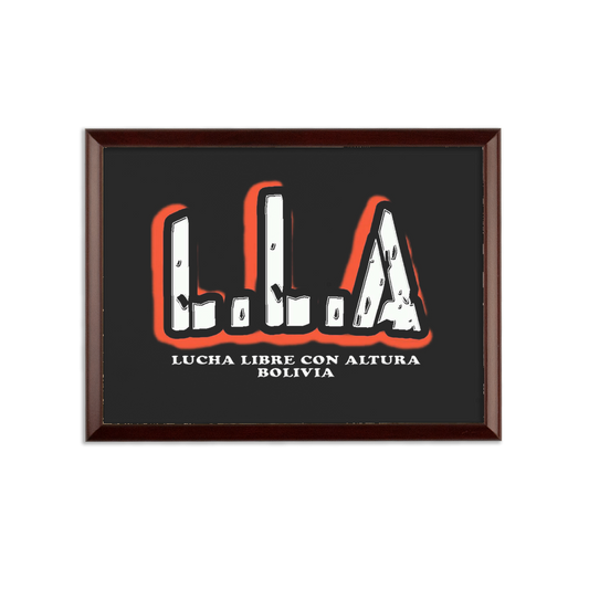 Con Altura (BOL) "LLA" Wall Art Plaque