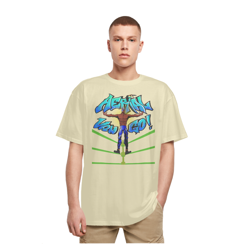 "Art Redeemer" - Aerial Van Go (USA) Heavy Oversized T-Shirt