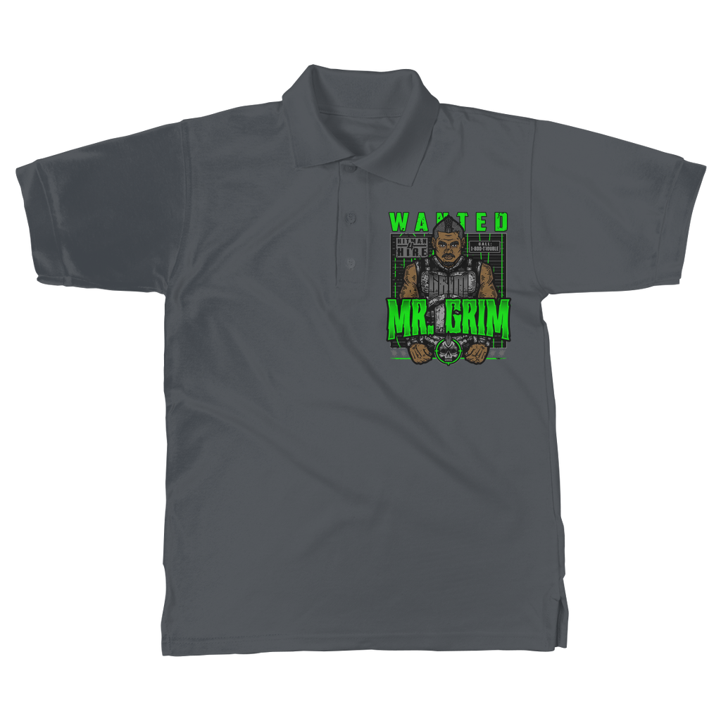 MR. Grim "Wanted" Women's Wear Polo Shirt