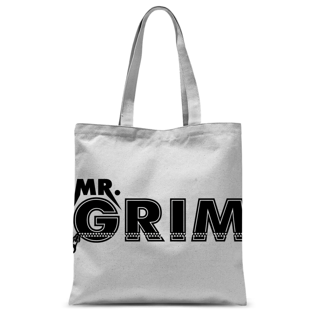 MR. Grim "Zipped Up" Tote Bag