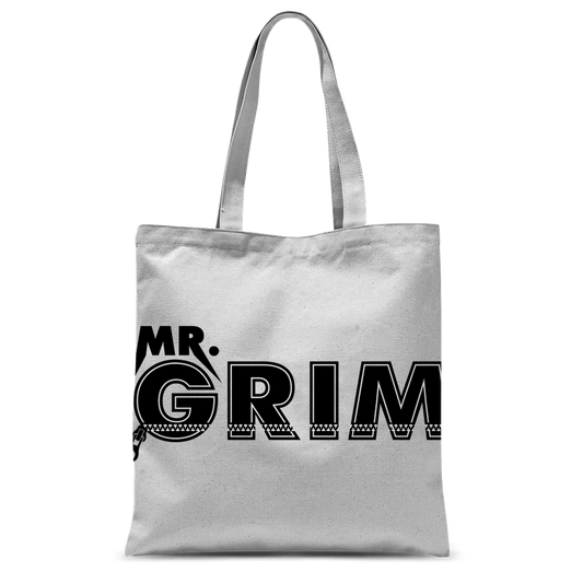 MR. Grim "Zipped Up" Tote Bag