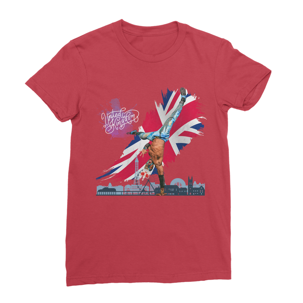"Van Go to UK" - Aerial Van Go Women's Wear T-Shirt