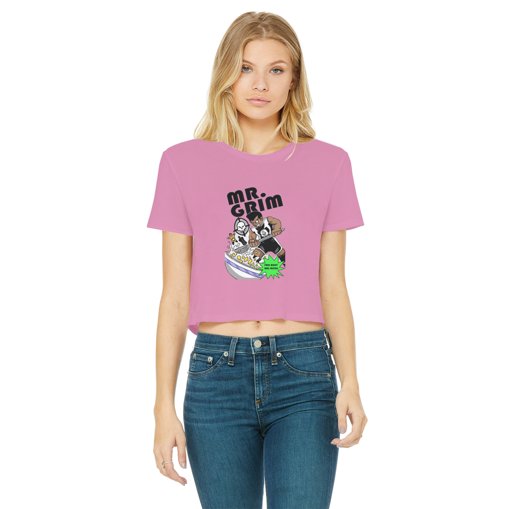 MR. Grim "Special Cereal" (USA) Women's Wear Crop Top