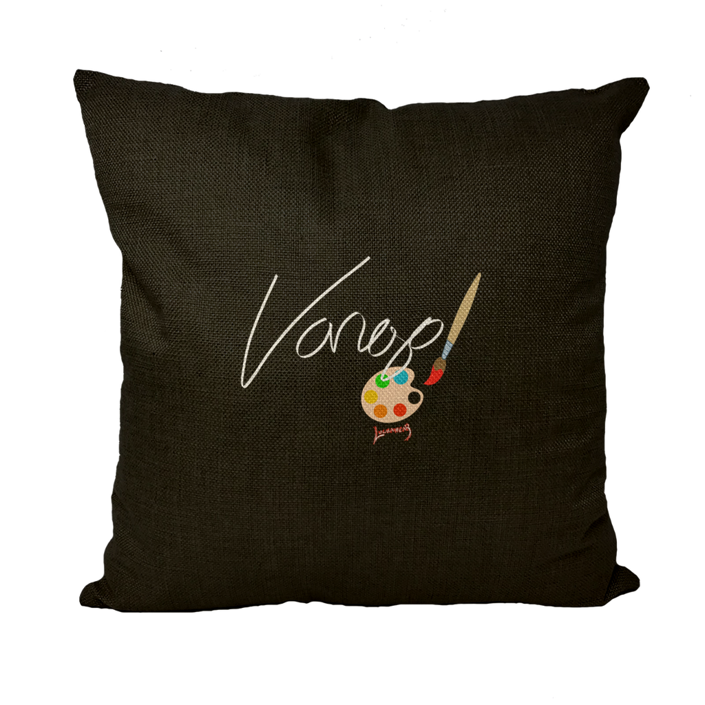 Aerial Van Go (USA) "Siggy" Throw Pillow