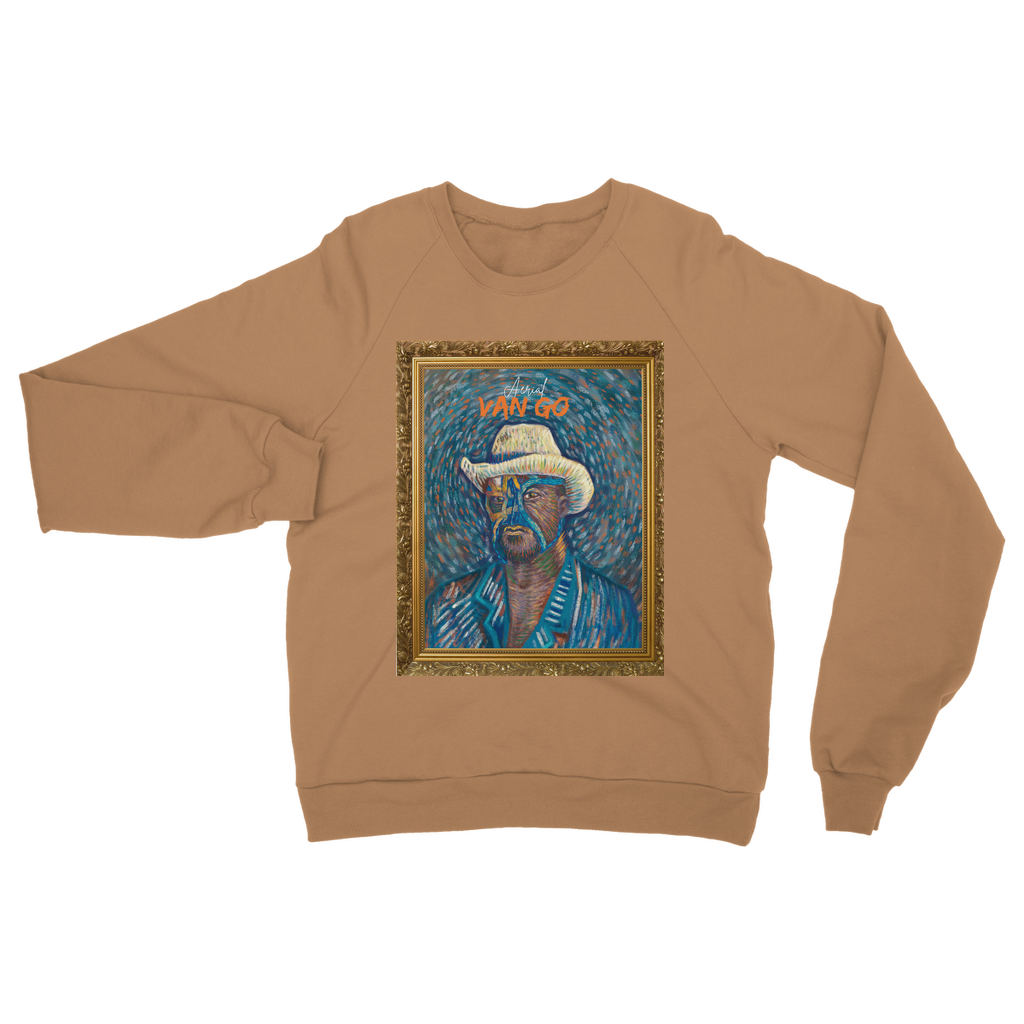 "Self Portrait" - Aerial Van Go (USA) Unisex Sweatshirt