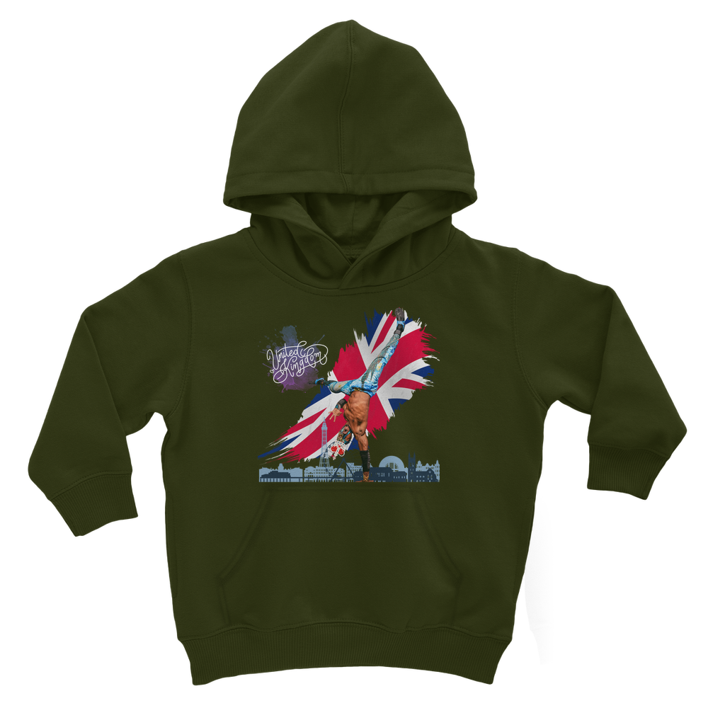 "Van Go to UK" - Aerial Van Go Youthwear Hoodie