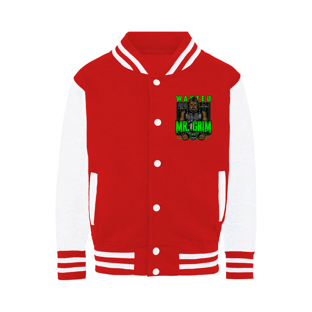 MR. Grim "Wanted" Varsity Jacket