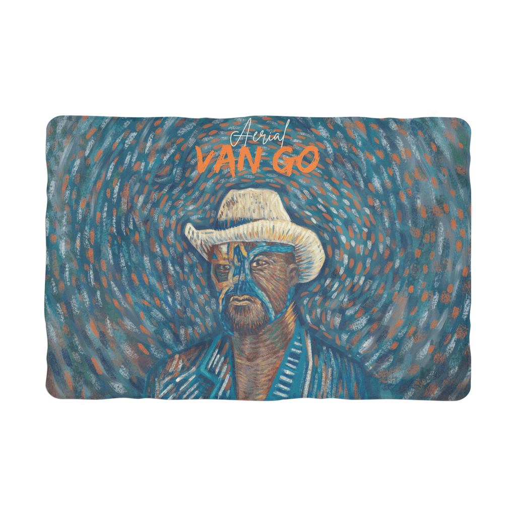"Self Portrait" - Aerial Van Go (USA)  Pet Blanket