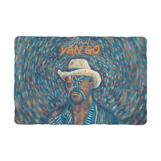 "Self Portrait" - Aerial Van Go (USA)  Pet Blanket
