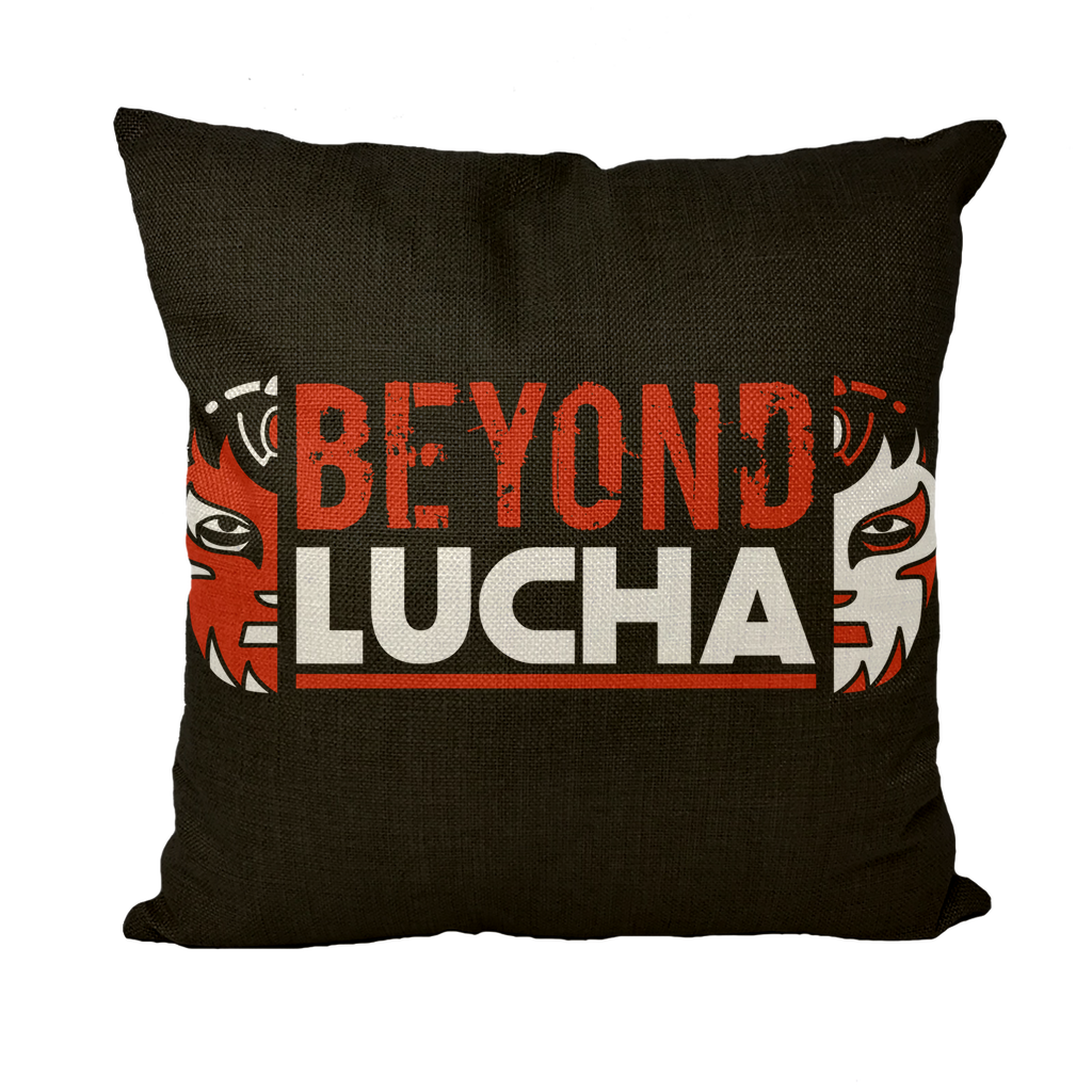 Beyond Lucha Throw Pillow with Insert