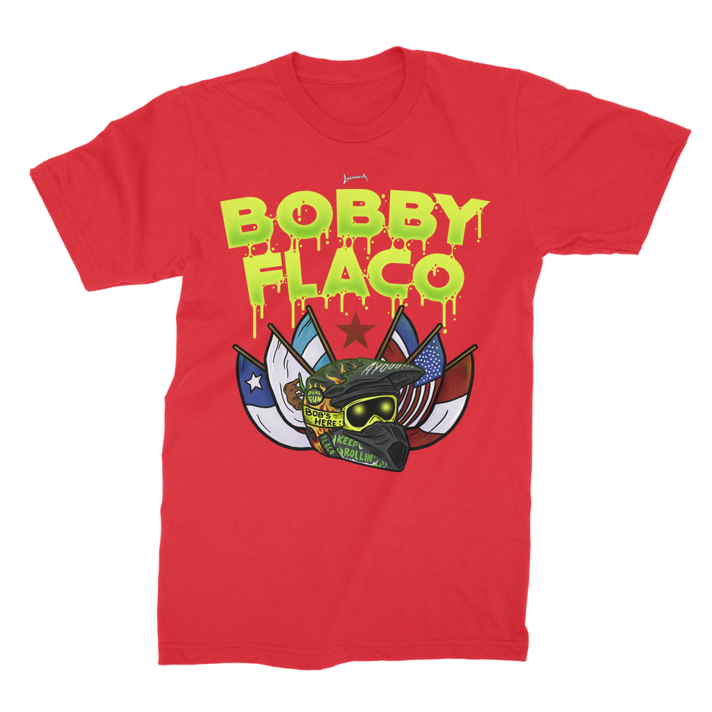 Bobby Flaco (USA) "World Tour" Premium Jersey Adult T-Shirt