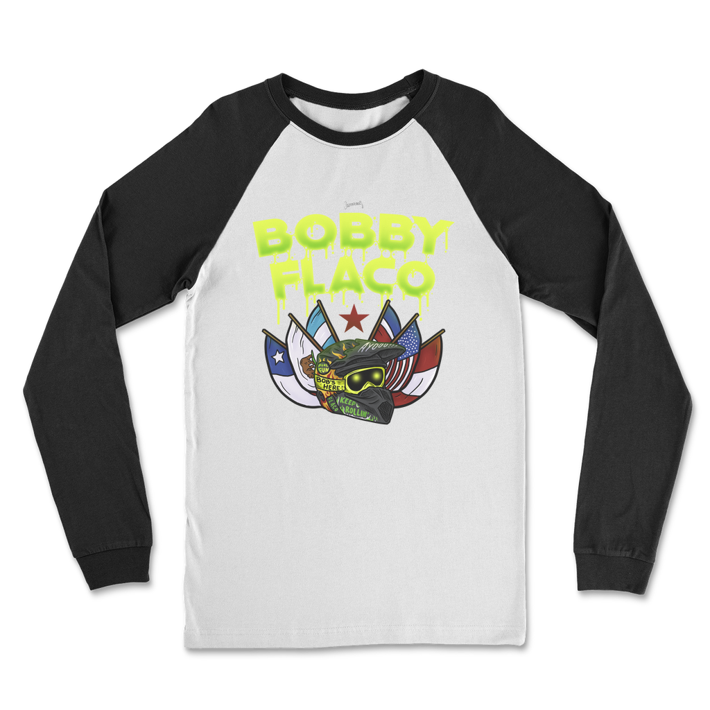 Bobby Flaco (USA) "World Tour" Classic Raglan Long Sleeve Shirt