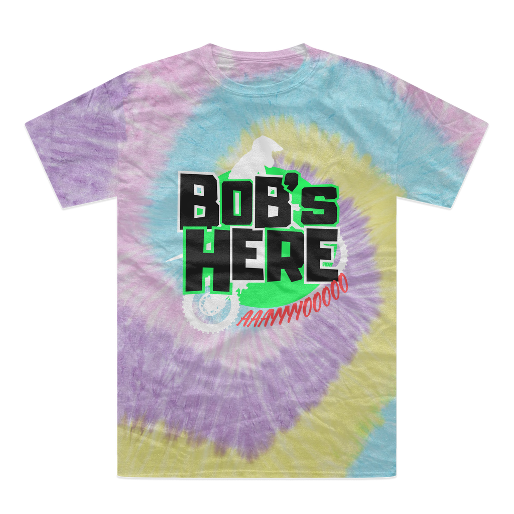 "Bob's Here" Bobby Flaco - USA Tie-Dye T-Shirt