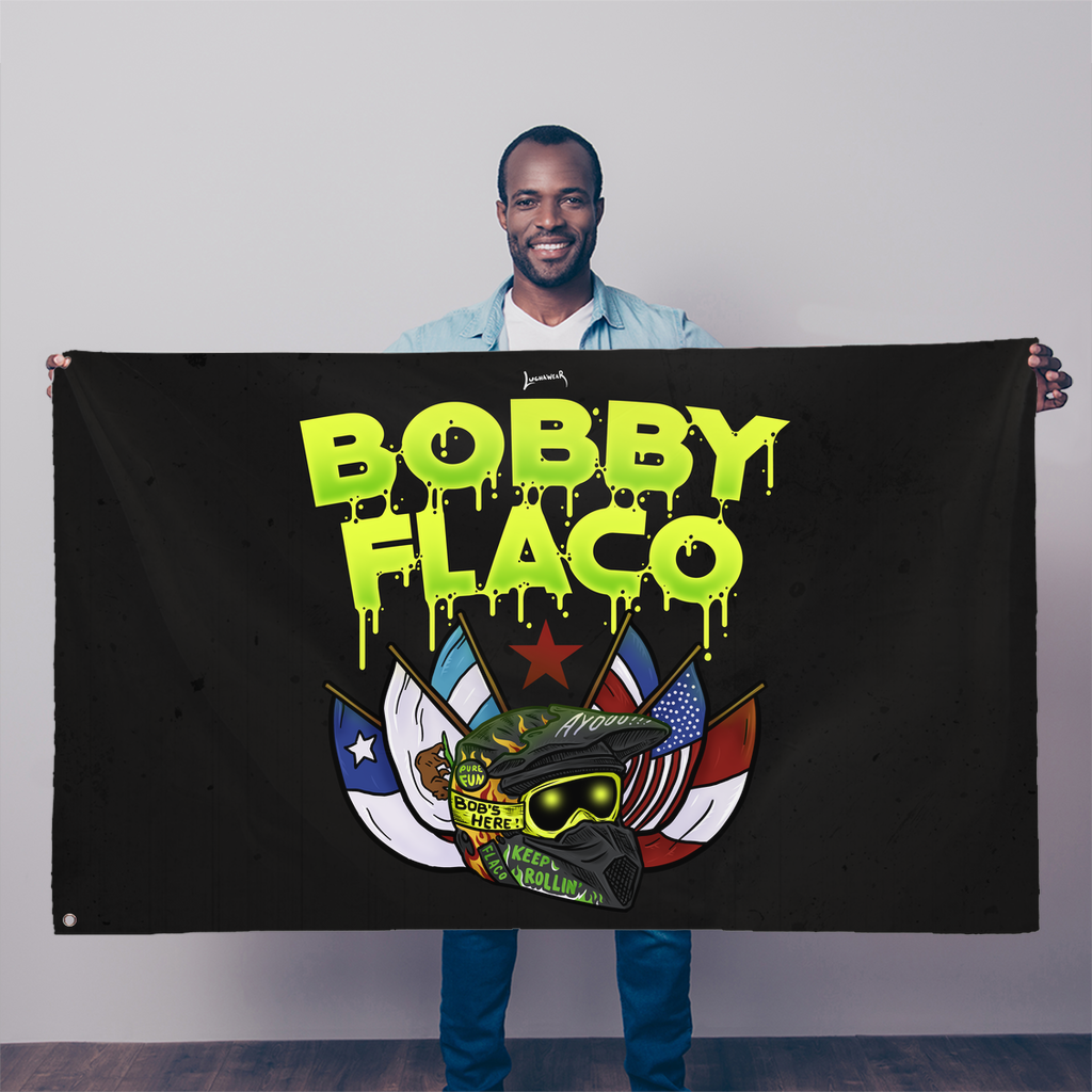 Bobby Flaco (USA) "World Tour" Flag