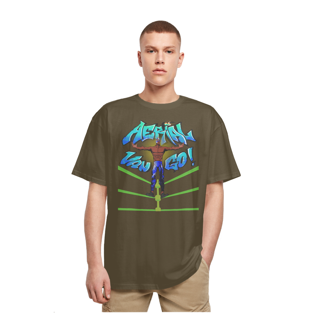 "Art Redeemer" - Aerial Van Go (USA) Heavy Oversized T-Shirt