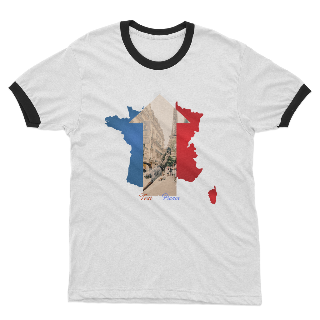 Tour de France Ringer Tee