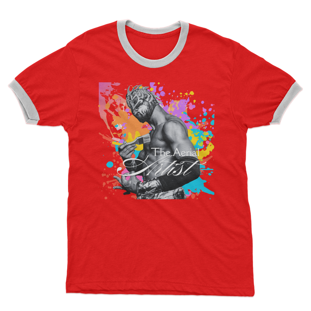 "THE Artist" - Aerial Van Go Ringer Tee