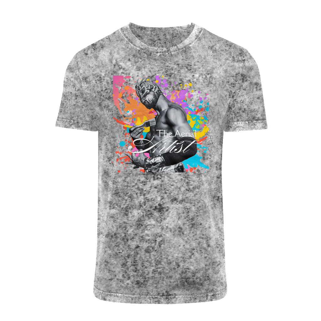 "THE Artist" - Aerial Van Go Acid Washed T-Shirt