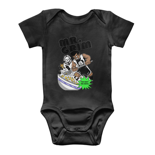 MR. Grim "Special Cereal" (USA) Baby Onesie