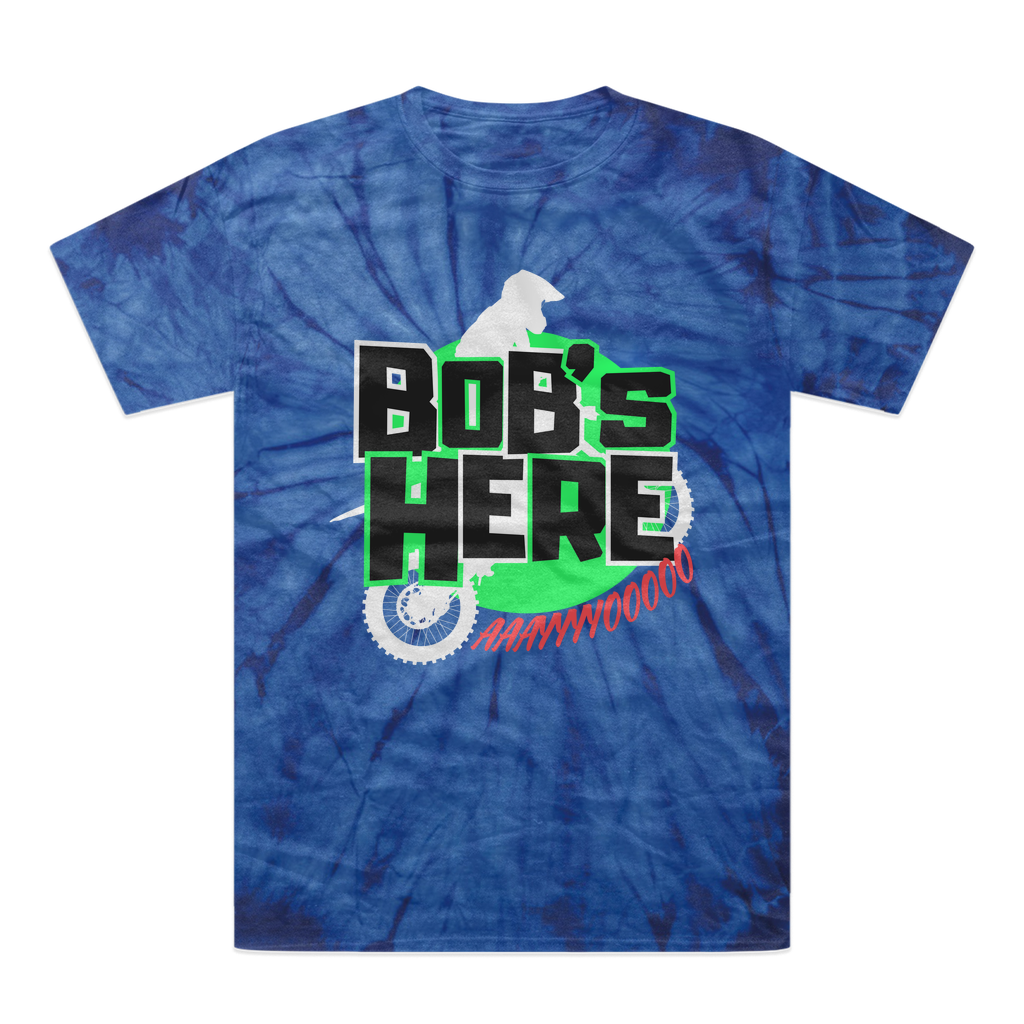 "Bob's Here" Bobby Flaco - USA Tonal Spider Tie-Dye T-Shirt