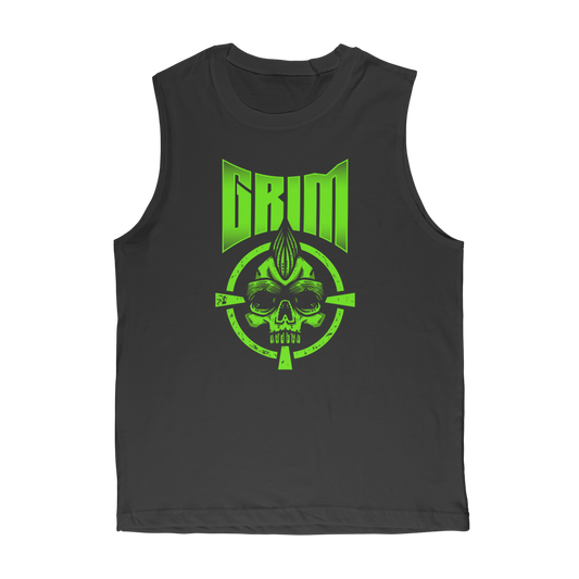 Mr. Grim "Target" Premium Adult Muscle TankTop