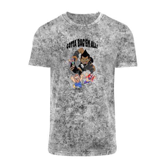 MR. Grim "Gotta Bag Em All" Acid Washed T-Shirt