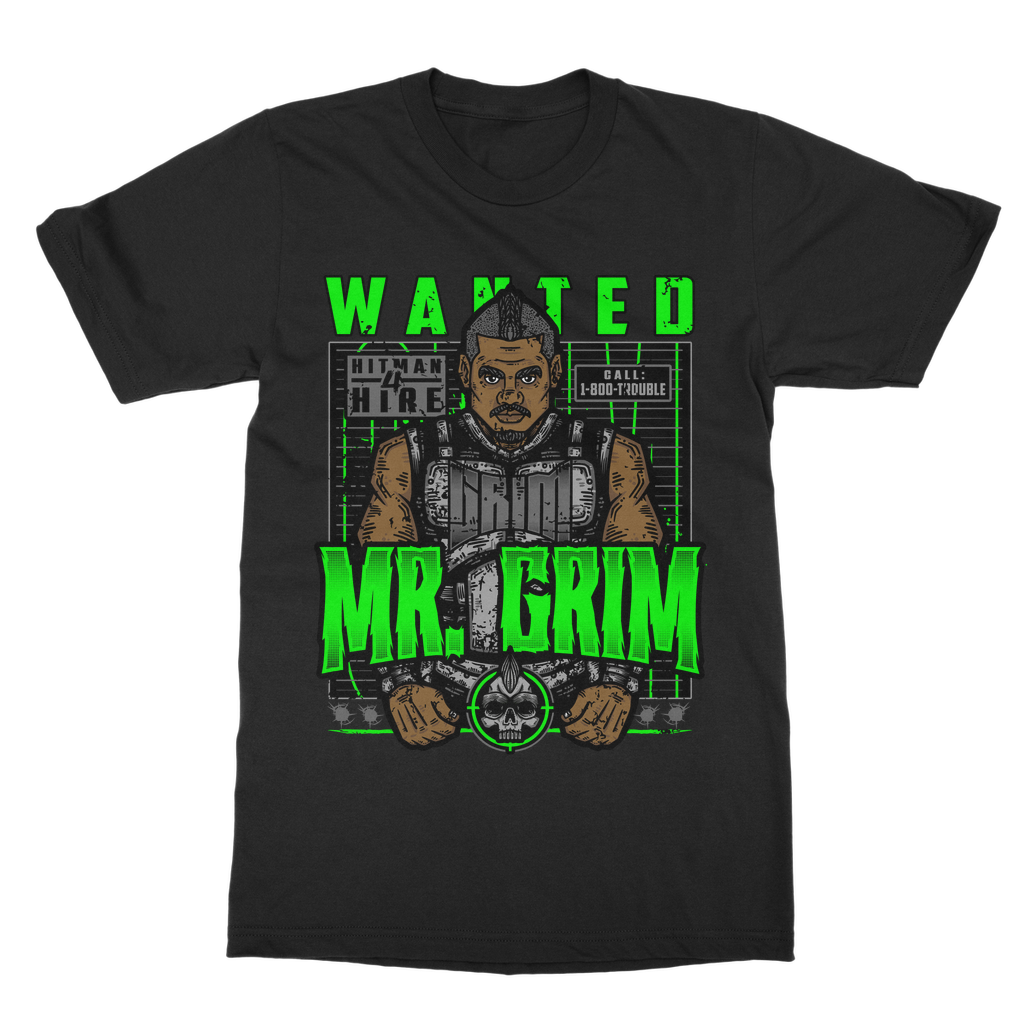 MR. Grim "Wanted" Tee Shirt Dress